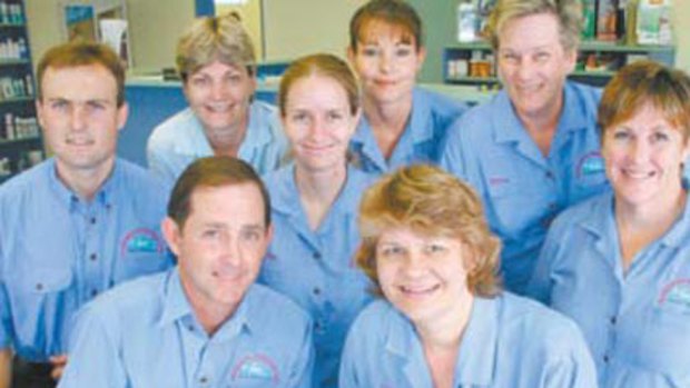 Dr Alister Rodgers, front left, pictured with colleagues.