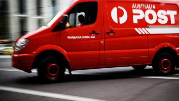 Australia Post's parcel service is struggling to keep up, says union.