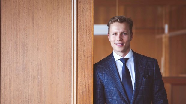 Blokes day: The Tailored Man's Dalton Graham is Myer's first menswear ambassador for Fashions on the Field.