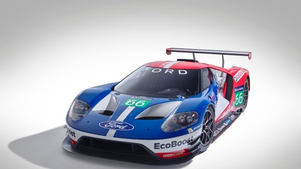 New assault: The 2016 Ford GT Le Mans contender.
