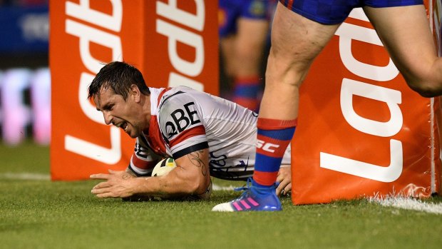 New chapter: Mitchell Pearce has structured a deal that offers plenty of motivation.