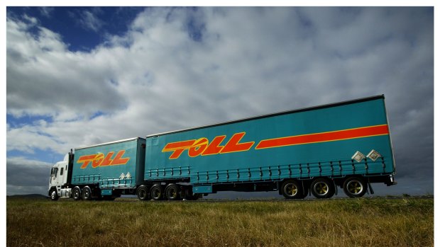 Shares in Toll, the nation's largest logistics company, rallied last month as crude oil prices began their descent.