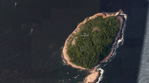 Cotunduba Island, off Rio de Janeiro, where Australina Rye Hunt was reportedly seen by a fisherman. 