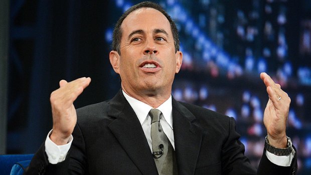 Rich, famous and respected: comedian Jerry Seinfeld.