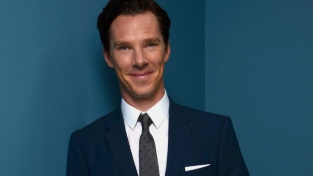 Newly engaged: Benedict Cumberbatch.