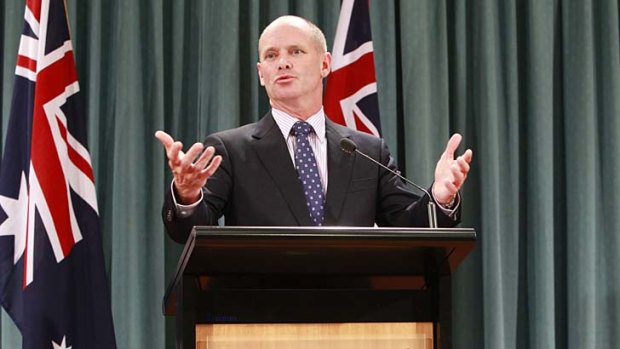 Appetite for reform: Campbell Newman.