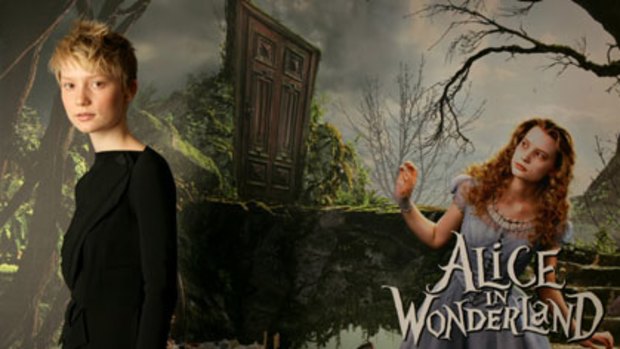 Hollywood Wonderland ... Mia Wasikowska makes a name for herself with her role in the children's classic.