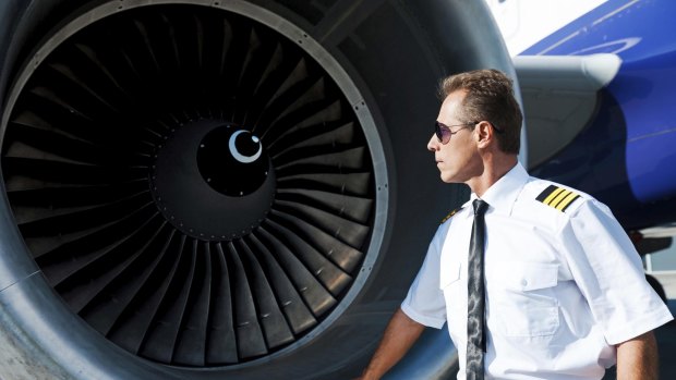Pilots will perform a 'walk-around' to visually inspect the exterior of the plane before boarding.