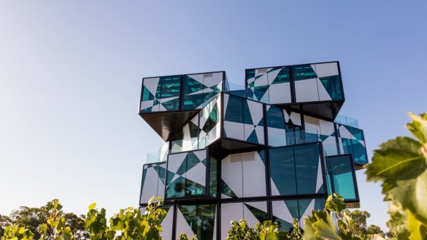 Out of the square: The d’Arenberg Cube in McLaren Vale.