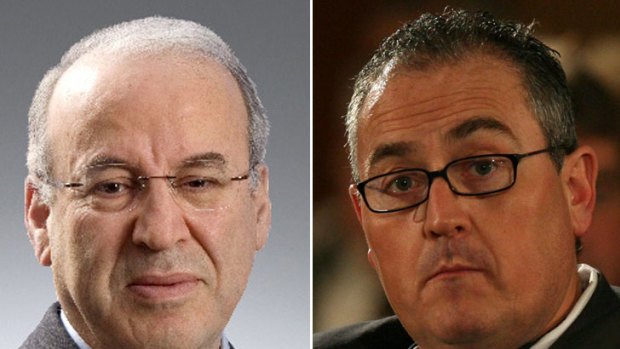 Eddie Obeid, and his expected replacement, Walt Secord.