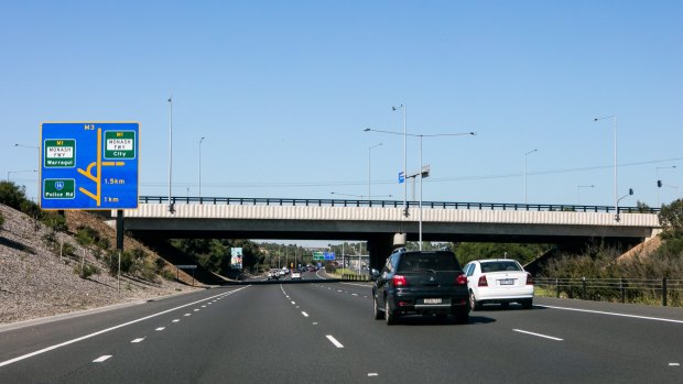 Eastlink, the Wellington Road Bridge.