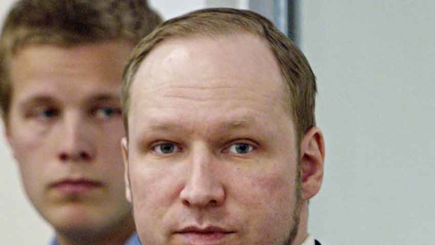 Mass-killer Anders Behring Breivik on trial in Oslo.