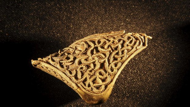 A piece from the Staffordshire Hoard.