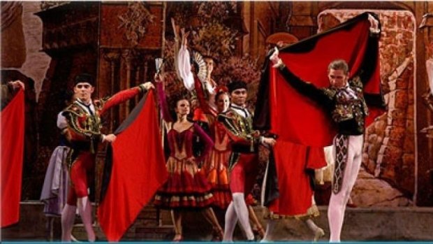 Don Quixote performed by the Russian Imperial Ballet was a production full of colour and flamboyancy.