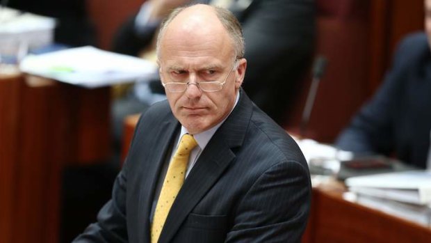 "The government has been conscious of this issue and has recently been examining it": Eric Abetz.
