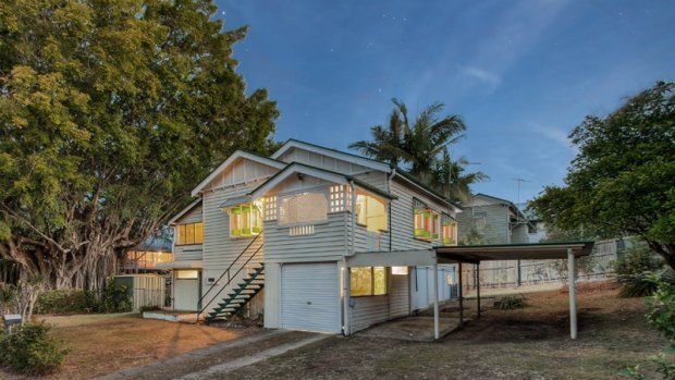 This New Farm home at 27 Elystan Road will go under the hammer this month.