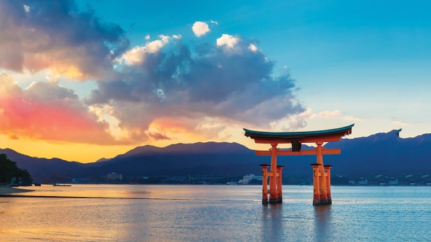  This treasure-trove island located two kilometres off the coast near Hiroshima – today among Japan's most pleasant and lively cities – offers one of the country's most iconic sights. It's a giant orange tori (gateway) that appears to float on the Inland Sea, the body of water separating the main islands of Honshu, Shikoku, and Kyushu. Miyajima also features wooded hills where shrines and temples nestle in maple and cherry trees with views of glimmering bays below. Free-roaming deer and monkeys add to the appeal of this magical site.