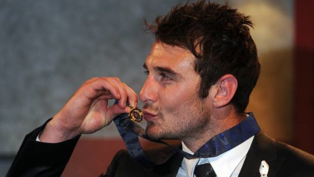 2012 Brownlow medallist Jobe Watson.