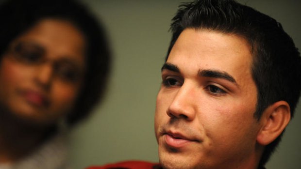 Derrick Burts, 24, the actor whose HIV positive test sparked a temporary shutdown of the US porn filmmaking industry in 2010.