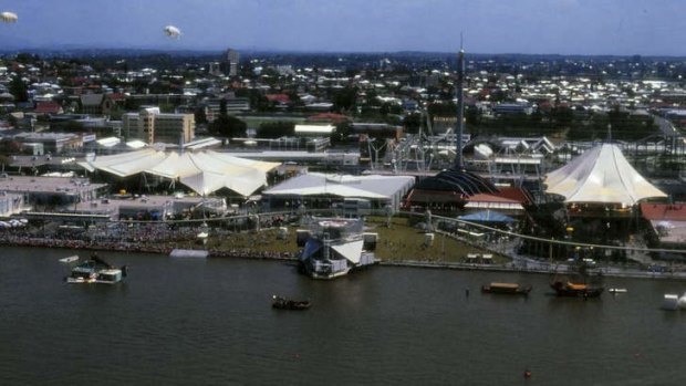 World Expo 88 Celebrations at South Bank in Brisbane 1988.