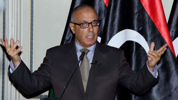 Libyan Prime Minister Ali Zeidan  ... has reportedly been kidnapped by rebels.