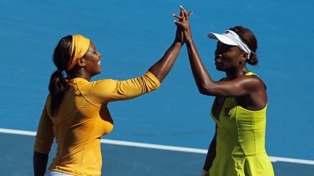 We'll be back ... the Williams sisters have won nine Wimbledon titles between them since 2000, but have both been eliminated from this year's tournament.