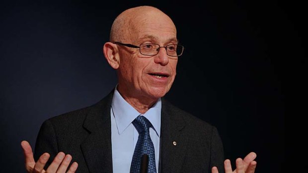 Heated criticism: Fred Hilmer, Vice Chancellor of the University of New South Wales.