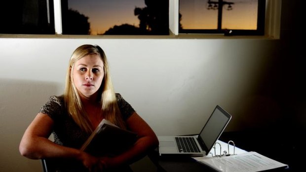 University of Canberra student, Lauren Ingram, 22, is locked in a FOI battle with the university.