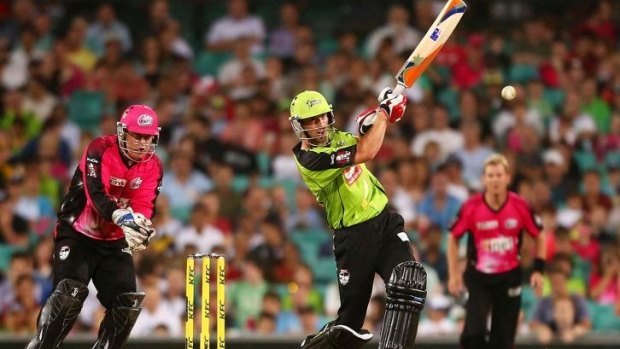 Cricket: The Sixers take on the Thunder, which means tonight could be huge.