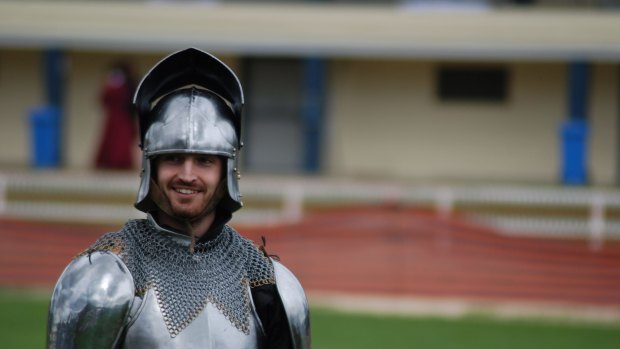 Medieval knights come to Ironfest.