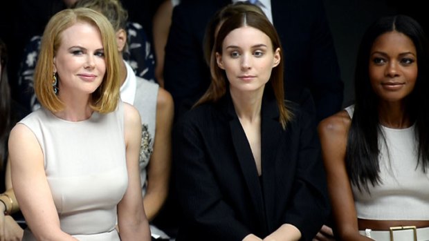 Prior to the accident Nicole Kidman sat front row at the Calvin Klein Collection show at New York Fashion Week with actresses Rooney Mara and Naomie Harris.