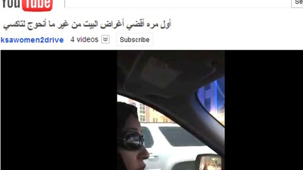 Activist Manal al-Sharif takes to the wheel