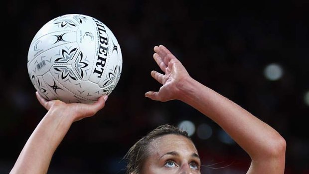 Going for goal: Natalie Medhurst is critical to Australia's world championship hopes.