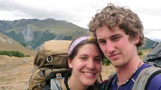 "A big deal" ... Alec Brown and Erica Klintworth survived in the wild for nine days.