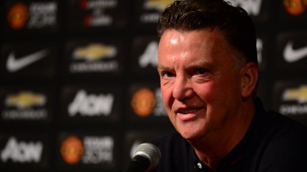 "The way I train and coach is in the brains and not the legs" ... Louis van Gaal