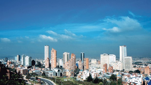 General view of Bogota,Colombia.Photograph by Bogota Tourism. SHD Travel:Sept 4:Colombia