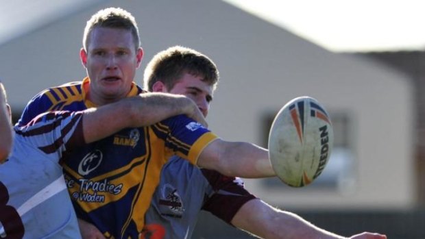 Woden stalwart Josh Burns had his milestone game ruined by a late loss.