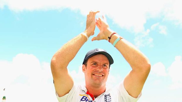 True internationalist: England Test captain Andrew Strauss was born in South Africa and played cricket at school in Australia.