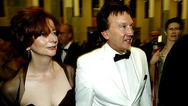 Julia Gillard and partner Tim Mathieson step out in 2006. The Government has now appointed the former hairdresser as an ambassador for men's health.