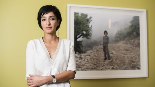 National Photographic Portrait Prize winner Hoda Afshar.