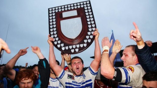 Glory days: Eastwood last lifted the Shute Shield in 2011 but are hoping to go one better than their runners-up finish last year.