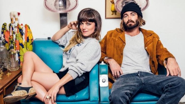 Sibling support: After many a  pub gig and wedding shindig, Angus and Julia Stone were signed by a record company.