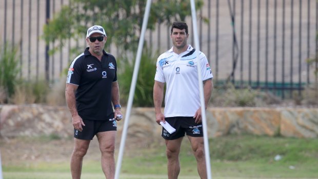 Tough replacement: Shane Flanagan has a Michael Ennis-sized hole in his Sharks side.