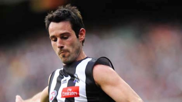 Alan Didak, ''a charismatic and visible presence'' on field, while Dane Swan (below) racks up the possessions.