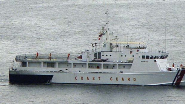 Outstanding debt ... Tenix Defence supplied two search and rescue vessels similar to this one to the Philippines Coast Guard in 2003 and 2004.