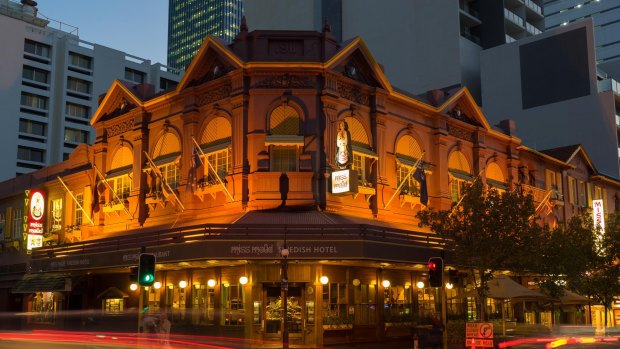 The Miss Maud Hotel in Perth's Murray Street.