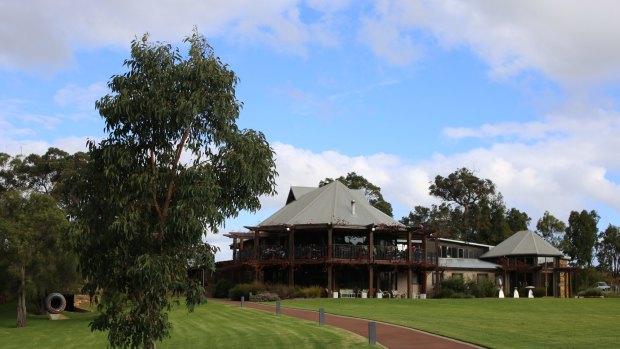 No easy start: Vasse Felix cellar door.