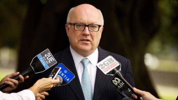 Do it properly or not at all: George Brandis.