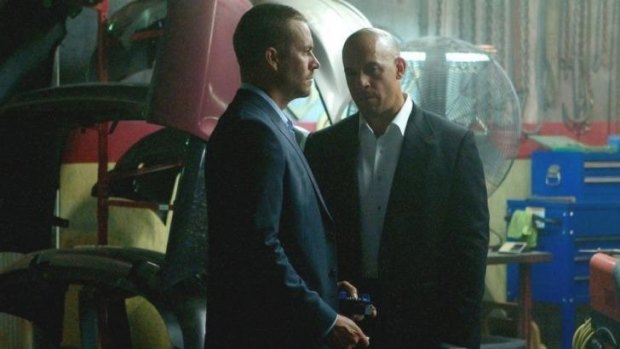 Vin Diesel and his <i>Fast and Furious</i> co-star, Paul Walker.