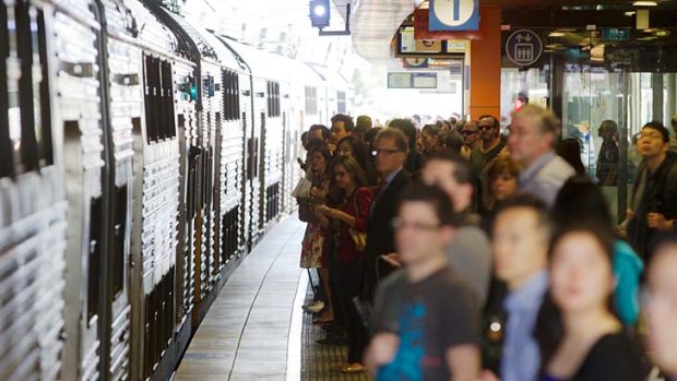 Thousands of commuters at Chatswood will not be able to fit on trains to the city.